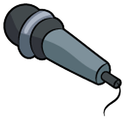 The Simpsons Lisa President and Microphone Grey Gray Arrow Cursor