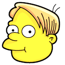 The Simpsons Martin Prince Jr. Yellow Hand Cursor