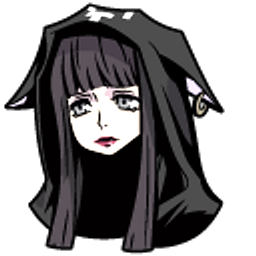 The World Ends With You Shoka Sakurane Black Hand Cursor