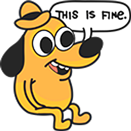 This Is Fine Hand Cursor
