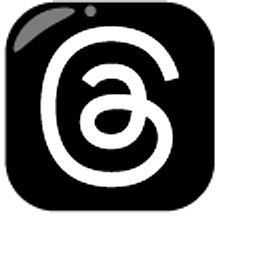 Threads Black Hand Cursor