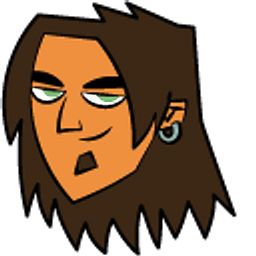 Total Drama Alejandro and Pineapple Brown Hand Cursor