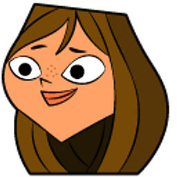 Total Drama Courtney and Pom-Poms Brown Hand Cursor