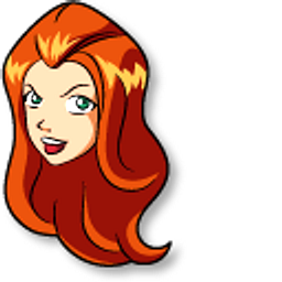 Totally Spies! Samantha Orange Hand Cursor