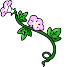 Touhou Project Cirno and Flowers Green Arrow Cursor