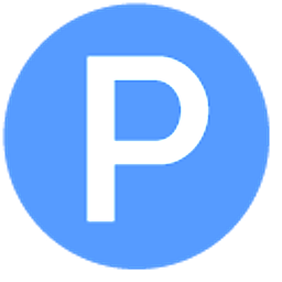 Traffic Sign Parking Blue Hand Cursor