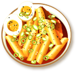 Tteokbokki Yellow Hand Cursor