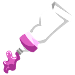 Tube of Purple Paint Hand Cursor