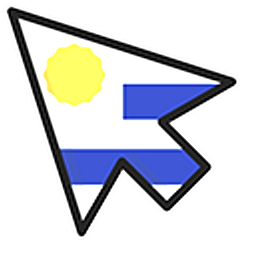 Uruguay Flag Arrow Cursor
