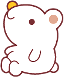 Vanilla friend of Pompompurin White Bear Arrow Cursor