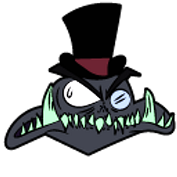 Villainous Monstrous Black Hat Green Hand Cursor