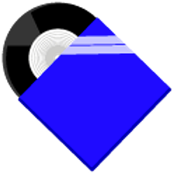 Vinyl Record Blue Arrow Cursor