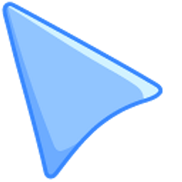 Vista Blue Arrow Cursor