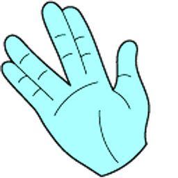 VSCO Girl Blue Alien and Hand Blue Arrow Cursor