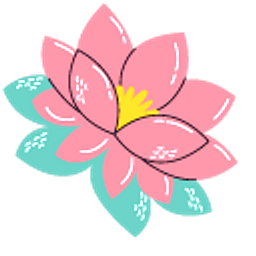 VSCO Girl Buddha and Lotus Pink Arrow Cursor
