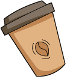 VSCO Girl Coffee and Cinnamon Bun Brown Arrow Cursor