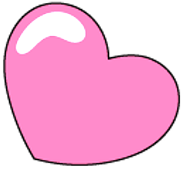 VSCO Girl Diamond and Heart Pink Hand Cursor