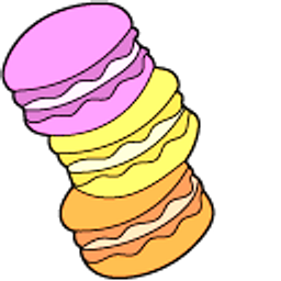 VSCO Girl Macarons and Croissant Arrow Cursor