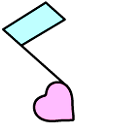 VSCO Girl Musical Notes Blue Pink Teal Arrow Cursor