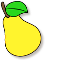 VSCO Girl Pear and Yum Yum Yellow Arrow Cursor