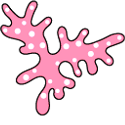 VSCO Girl Pink Coral and Shells Pink Arrow Cursor