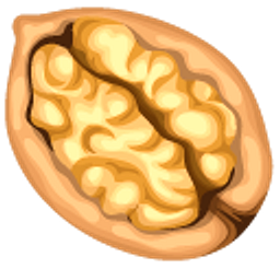 Walnuts Brown Arrow Cursor