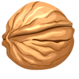 Walnuts Brown Hand Cursor