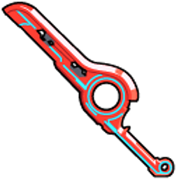 Xenoblade Chronicles Shulk and Monado Red Arrow Cursor