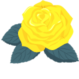 Yellow Roses Green Hand Cursor