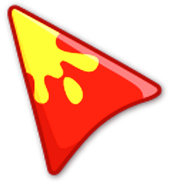 Yellow Stain on Red Arrow Cursor