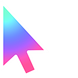 Youth Time Gradient Arrow Cursor
