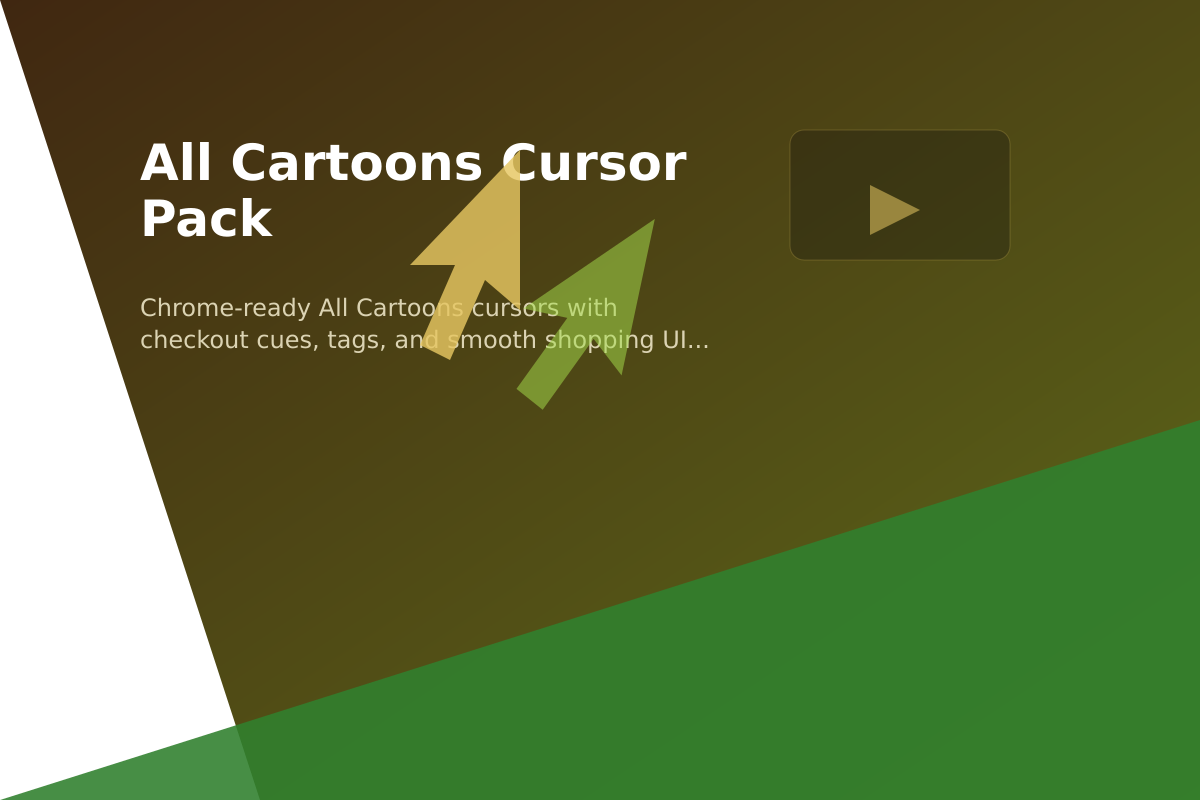 All Cartoons Cursor Pack