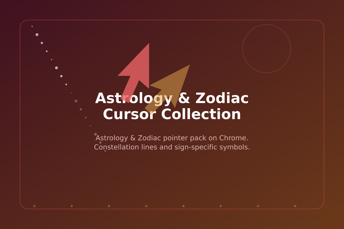 Astrology & Zodiac Cursor Collection