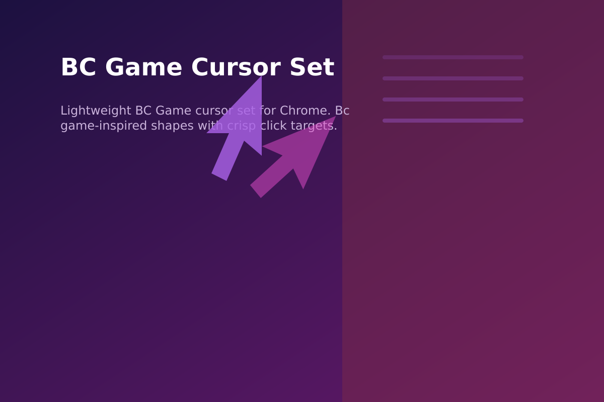 BC Game Cursor Set