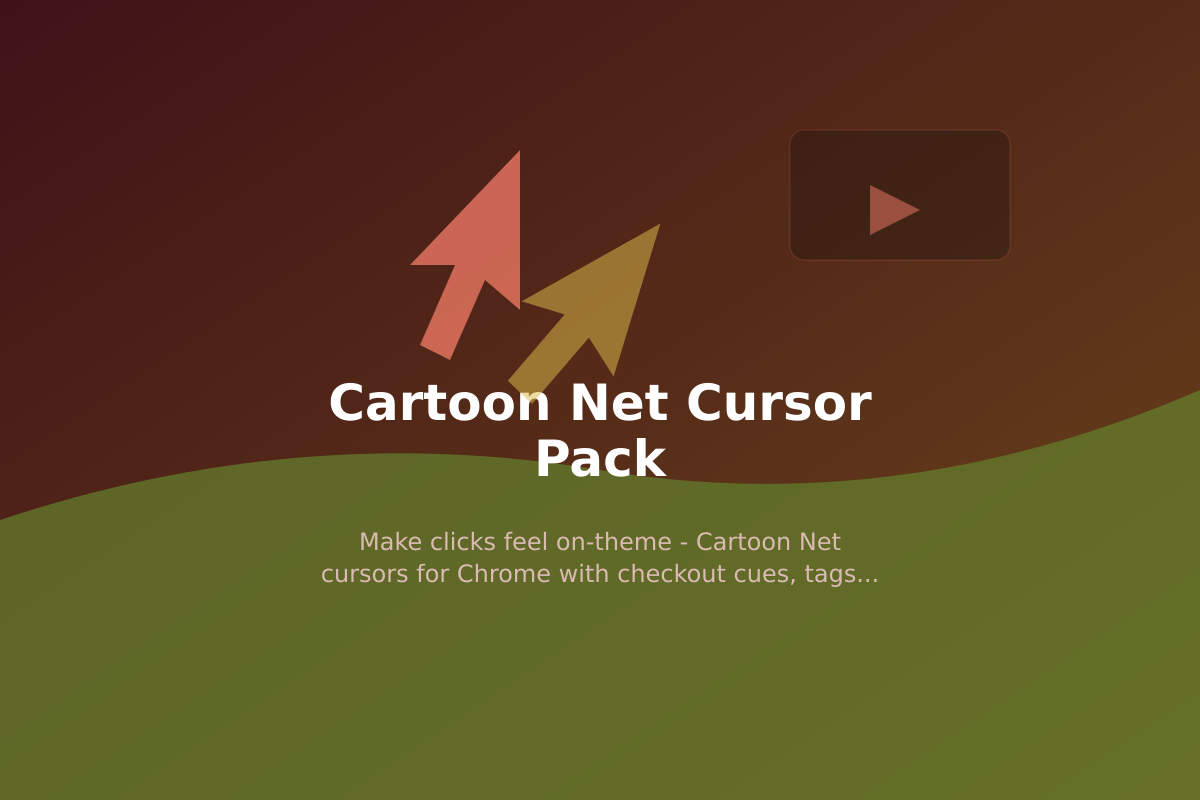 Cartoon Net Cursor Pack