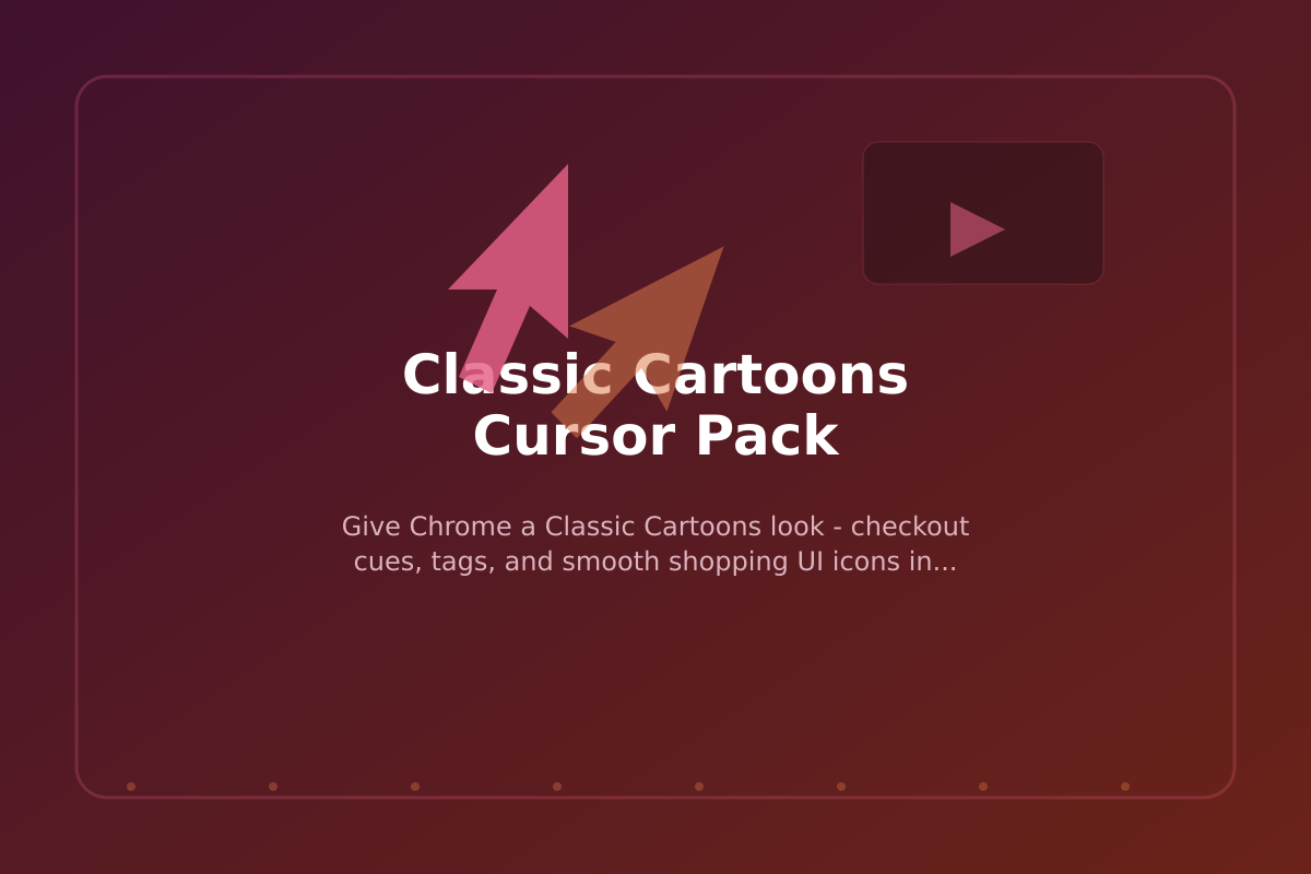 Classic Cartoons Cursor Pack