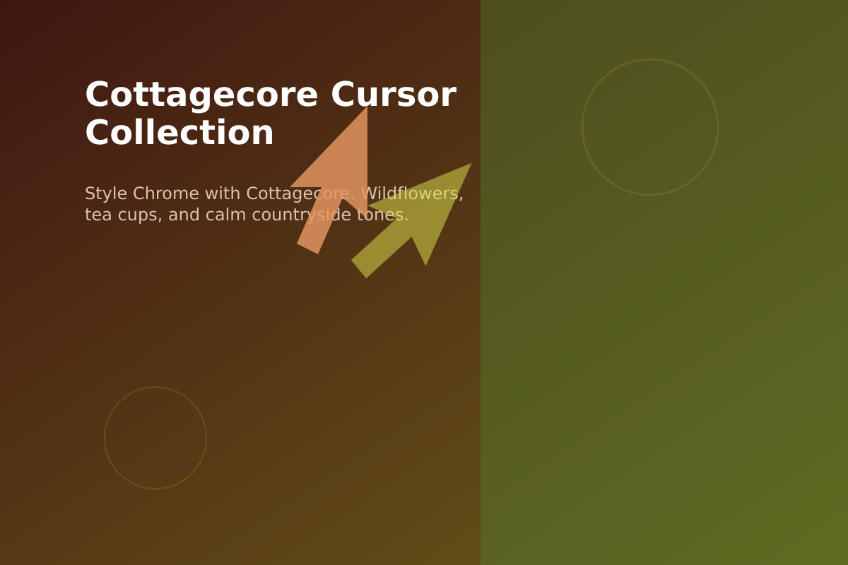 Cottagecore Cursor Collection