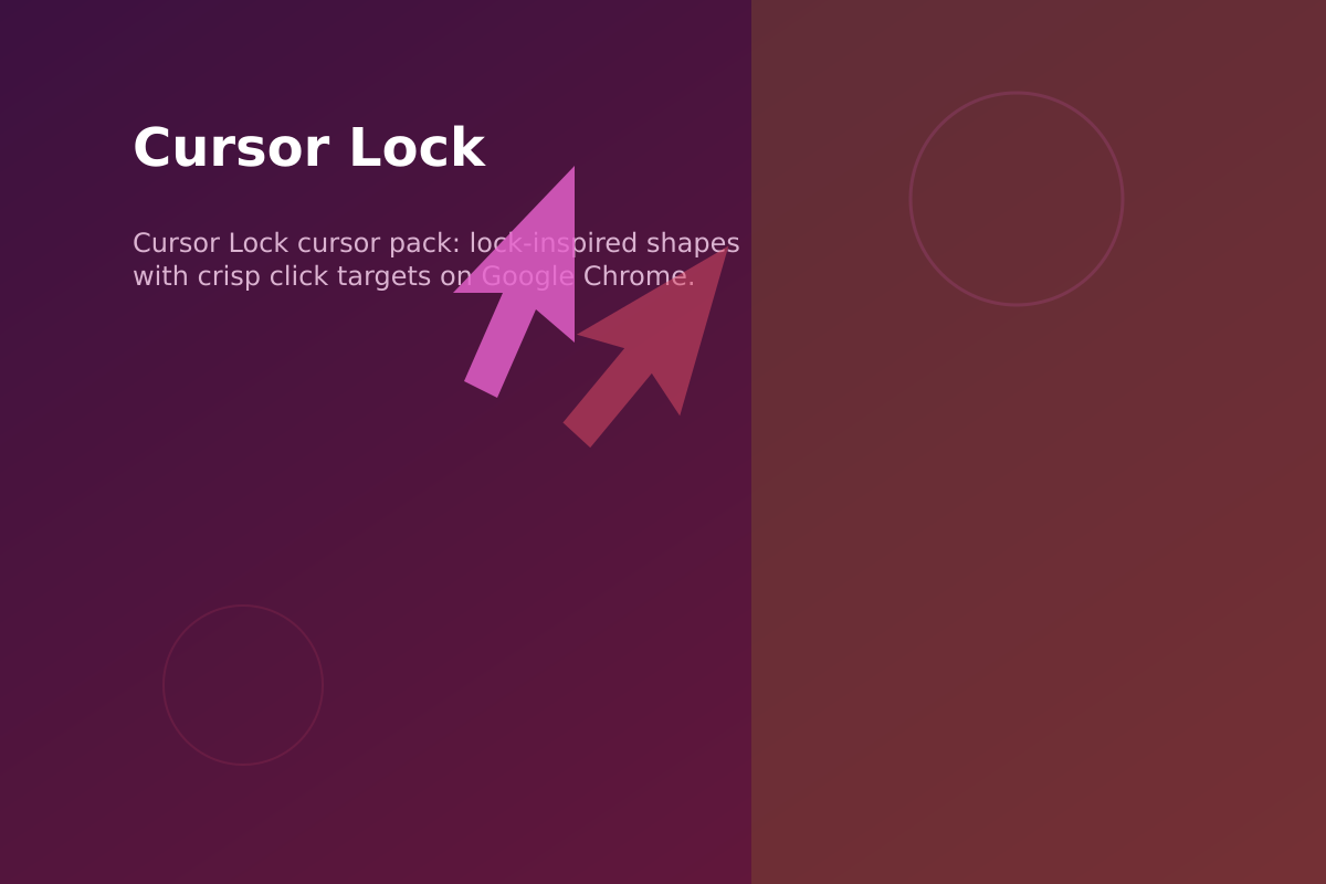 Cursor Lock