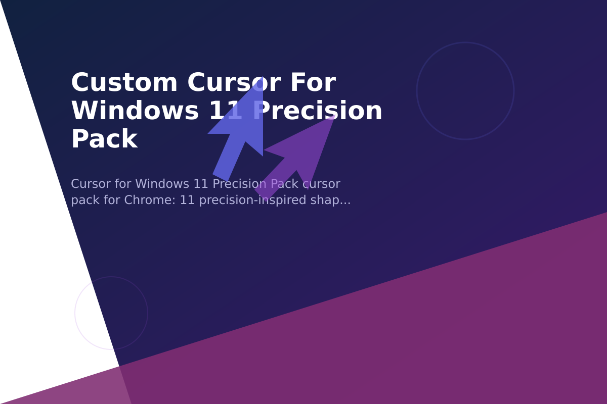 Custom Cursor for Windows 11 Precision Pack
