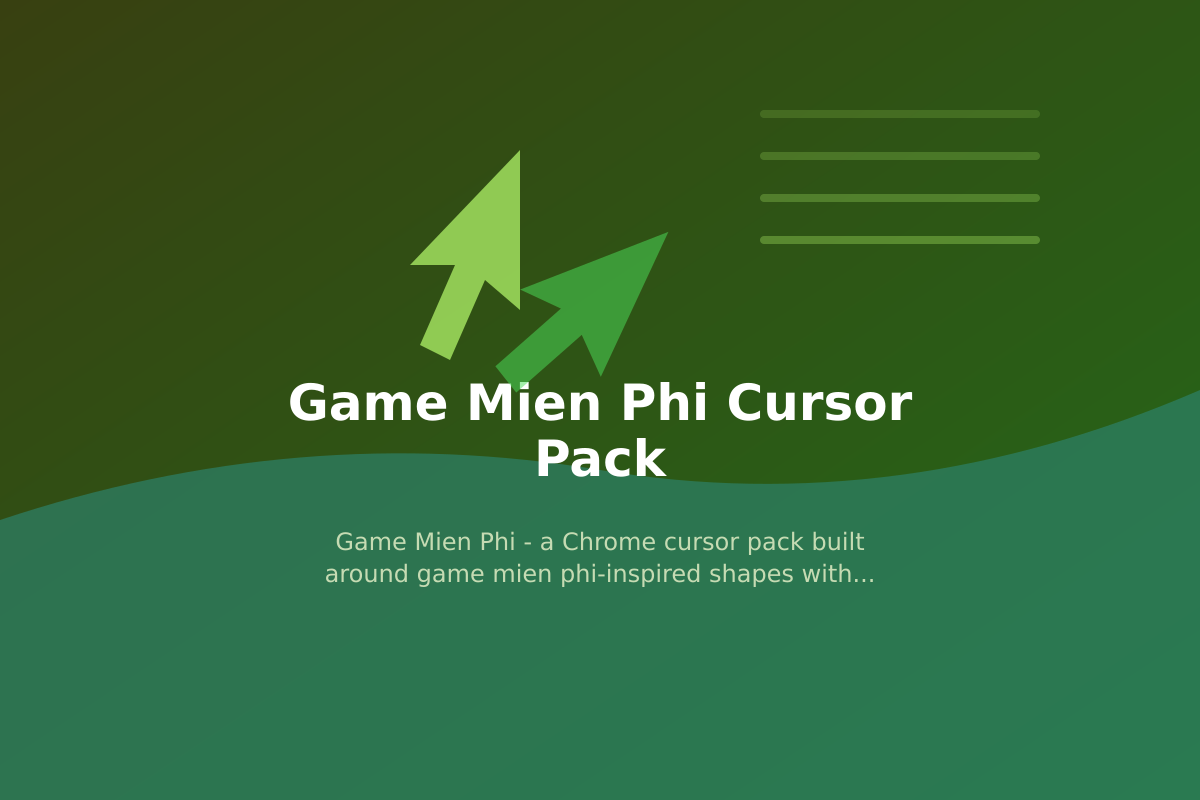 Game Mien Phi Cursor Pack