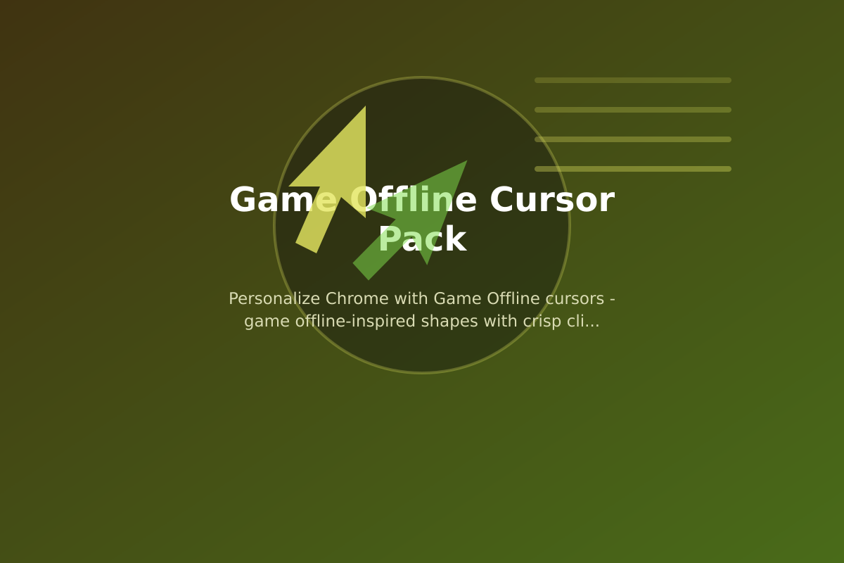 Game Offline Cursor Pack