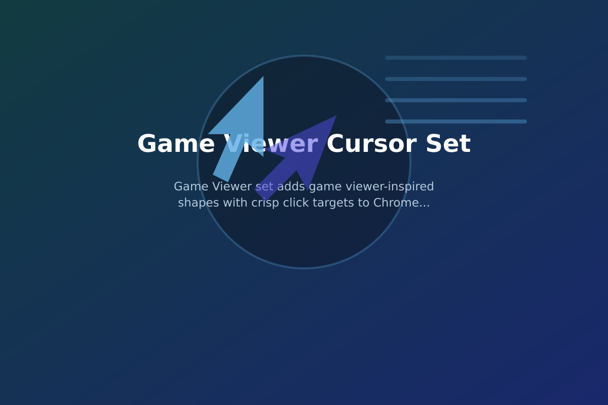 Game Viewer Cursor Set