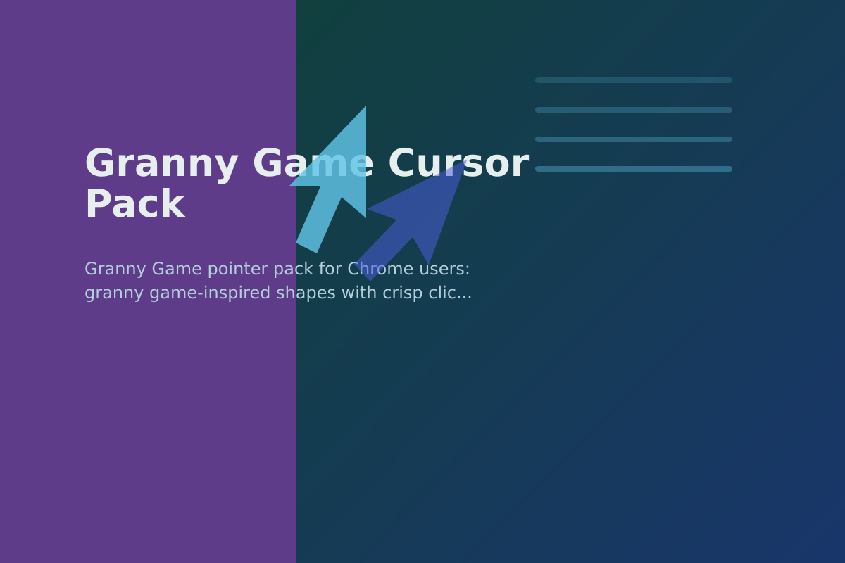 Granny Game Cursor Pack