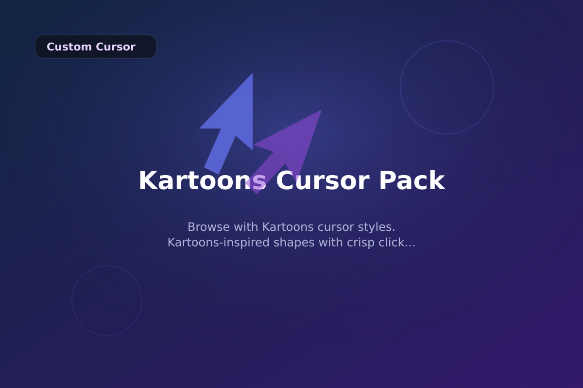 Kartoons Cursor Pack
