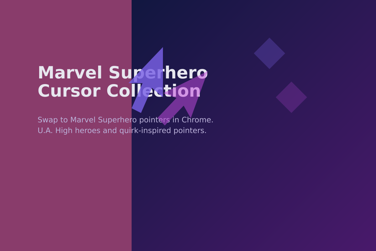 Marvel Superhero Cursor Collection