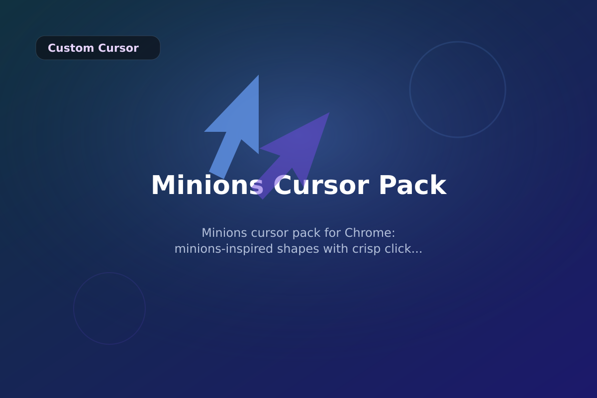 Minions Cursor Pack