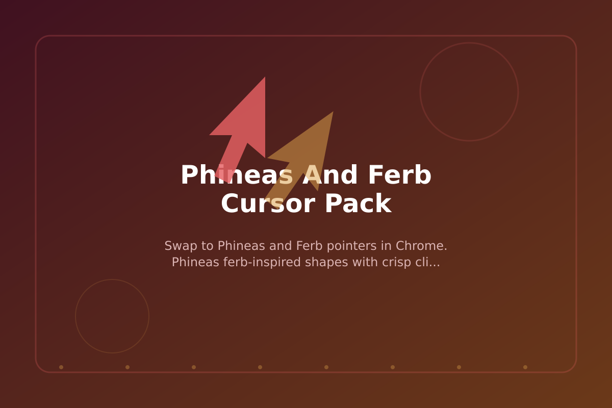 Phineas and Ferb Cursor Pack