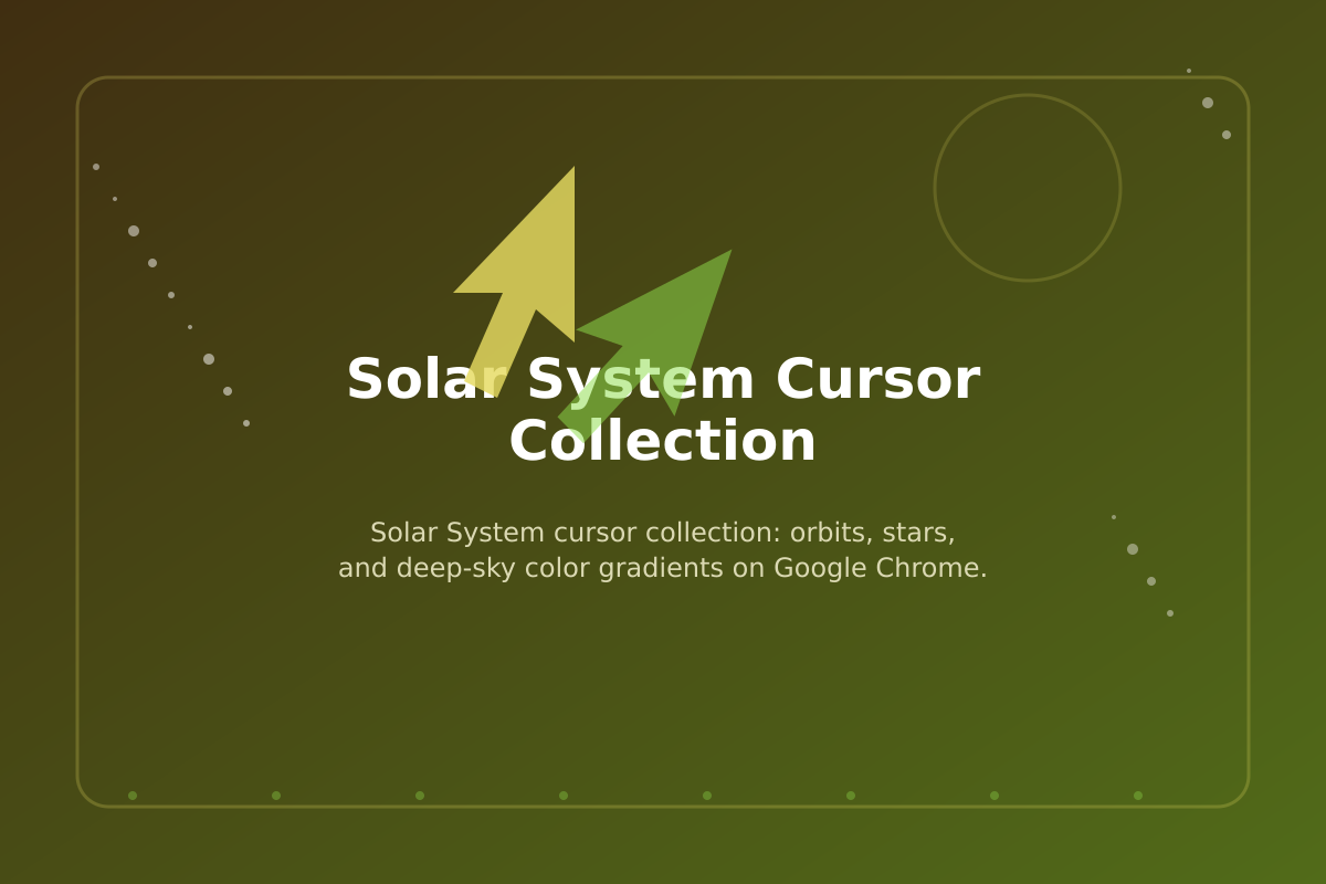 Solar System Cursor Collection