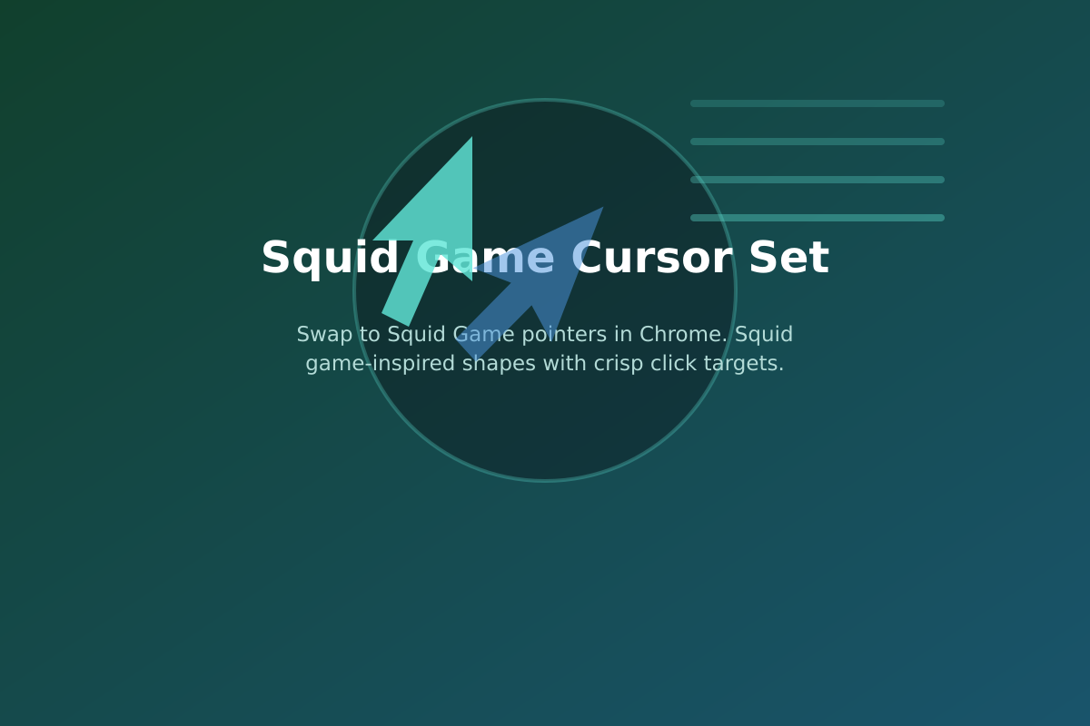 Squid Game Cursor Set