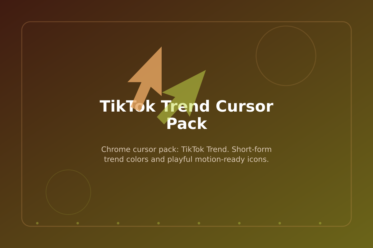 TikTok Trend Cursor Pack